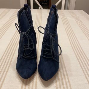 Navy Blue Boots